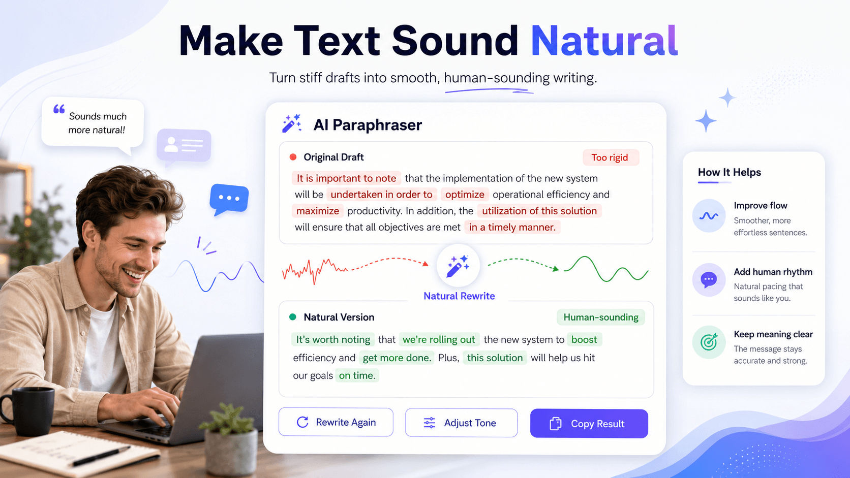 Make Text Sound Natural