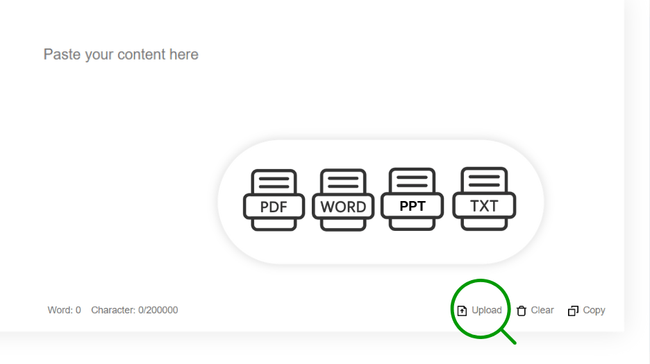 Drag and Drop Your Files for Instant Scanning