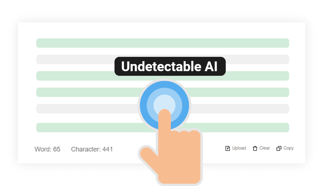 Make AI Undetectable with One Click
